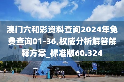 澳門六和彩資料查詢2024年免費查詢01-36,權(quán)威分析解答解釋方案_標準版60.324