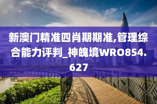 新澳門精準(zhǔn)四肖期期準(zhǔn),管理綜合能力評判_神魄境WRO854.627