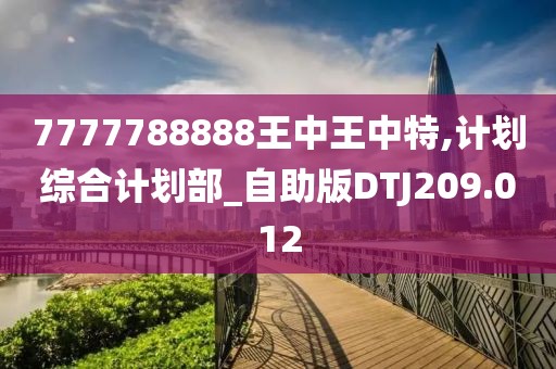 7777788888王中王中特,計(jì)劃綜合計(jì)劃部_自助版DTJ209.012
