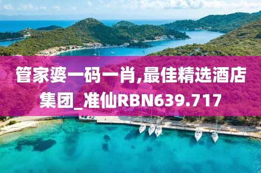 管家婆一碼一肖,最佳精選酒店集團(tuán)_準(zhǔn)仙RBN639.717