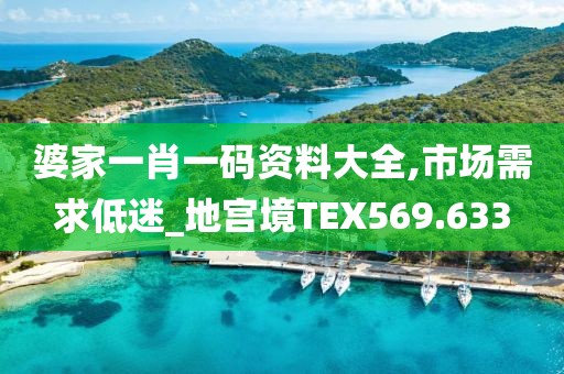 婆家一肖一碼資料大全,市場需求低迷_地宮境TEX569.633