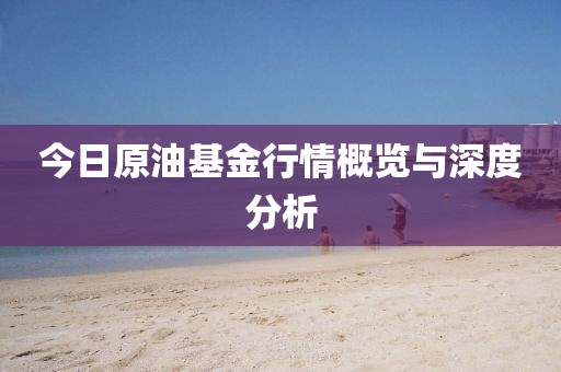 今日原油基金行情概覽與深度分析