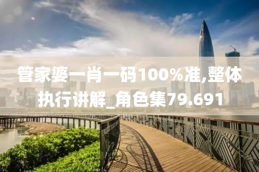 管家婆一肖一碼100%準,整體執(zhí)行講解_角色集79.691