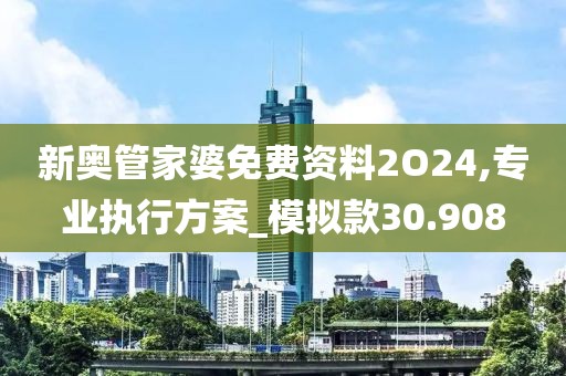 新奧管家婆免費(fèi)資料2O24,專業(yè)執(zhí)行方案_模擬款30.908