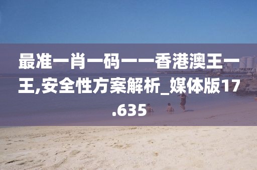 最準一肖一碼一一香港澳王一王,安全性方案解析_媒體版17.635