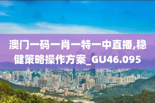 澳門一碼一肖一特一中直播,穩(wěn)健策略操作方案_GU46.095