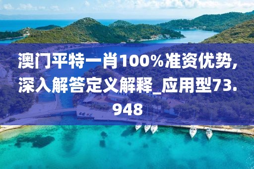 澳門平特一肖100%準(zhǔn)資優(yōu)勢(shì),深入解答定義解釋_應(yīng)用型73.948